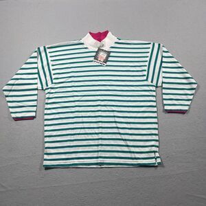 Vintage Gerard Works Top Sweater Women Small 80s High‎ Neck Striped Lightweight